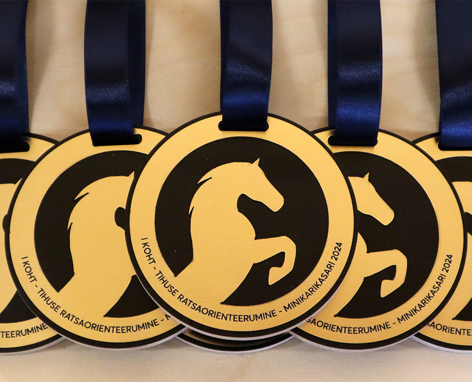 medalite tellimine - puidust medalid